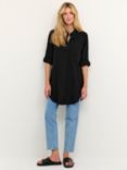 KAFFE Naya Tunic Shirt, Black Deep