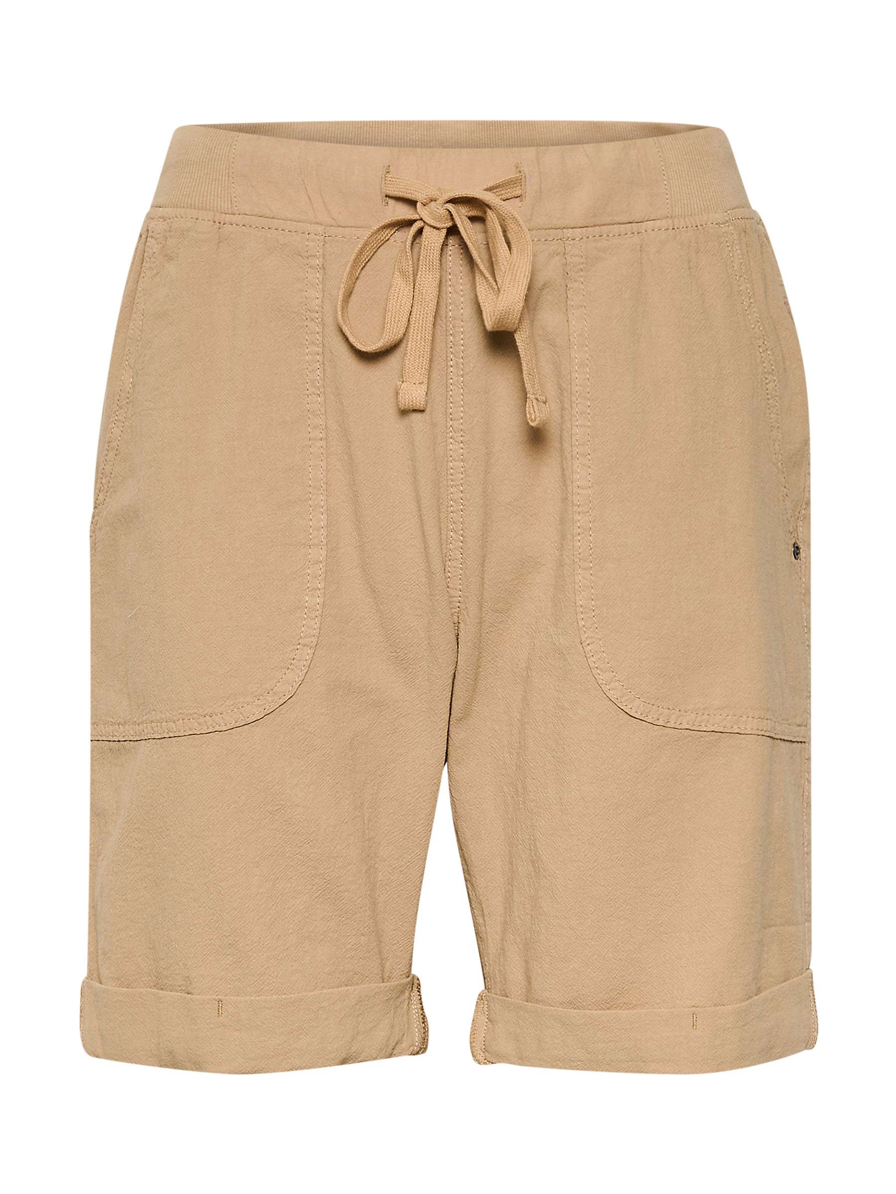 Buy KAFFE Naya Elastic Waist Cotton Shorts Online at johnlewis.com