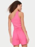 Saint Tropez Asta One-Shoulder Top, Fandango Pink