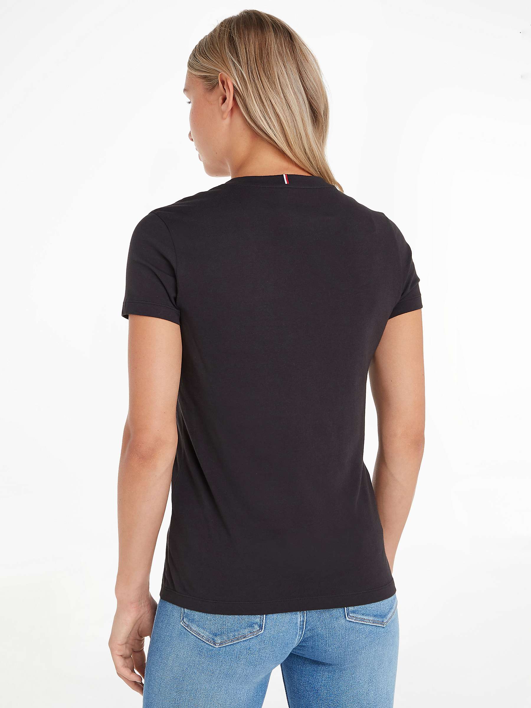 Buy Tommy Hilfiger Heritage Cotton V-Neck T-Shirt Online at johnlewis.com