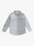 Angel & Rocket Kids' Cut & Sew Shirt, Grey/Multi