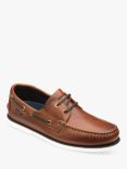 Loake 528 Moccasin Deck Shoes, Cedar