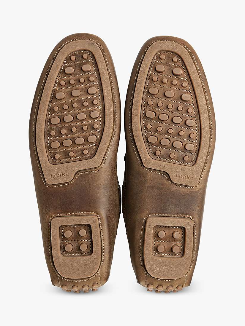 Buy Loake Donington Oiled Nubuck Driving Shoes Online at johnlewis.com