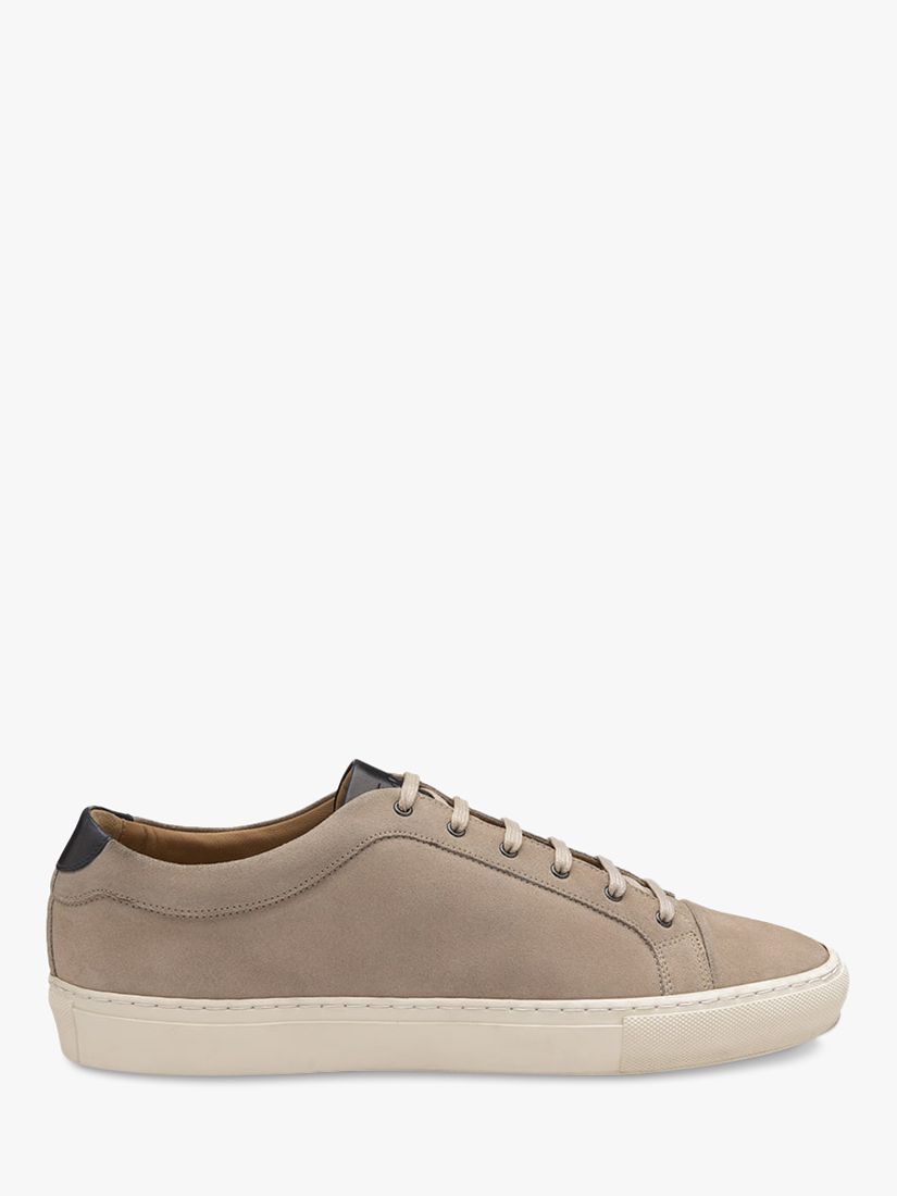 Loake Dash Suede Leather Trainers, Brown at John Lewis & Partners