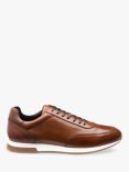 Loake Bannister Leather Trainers, Brown