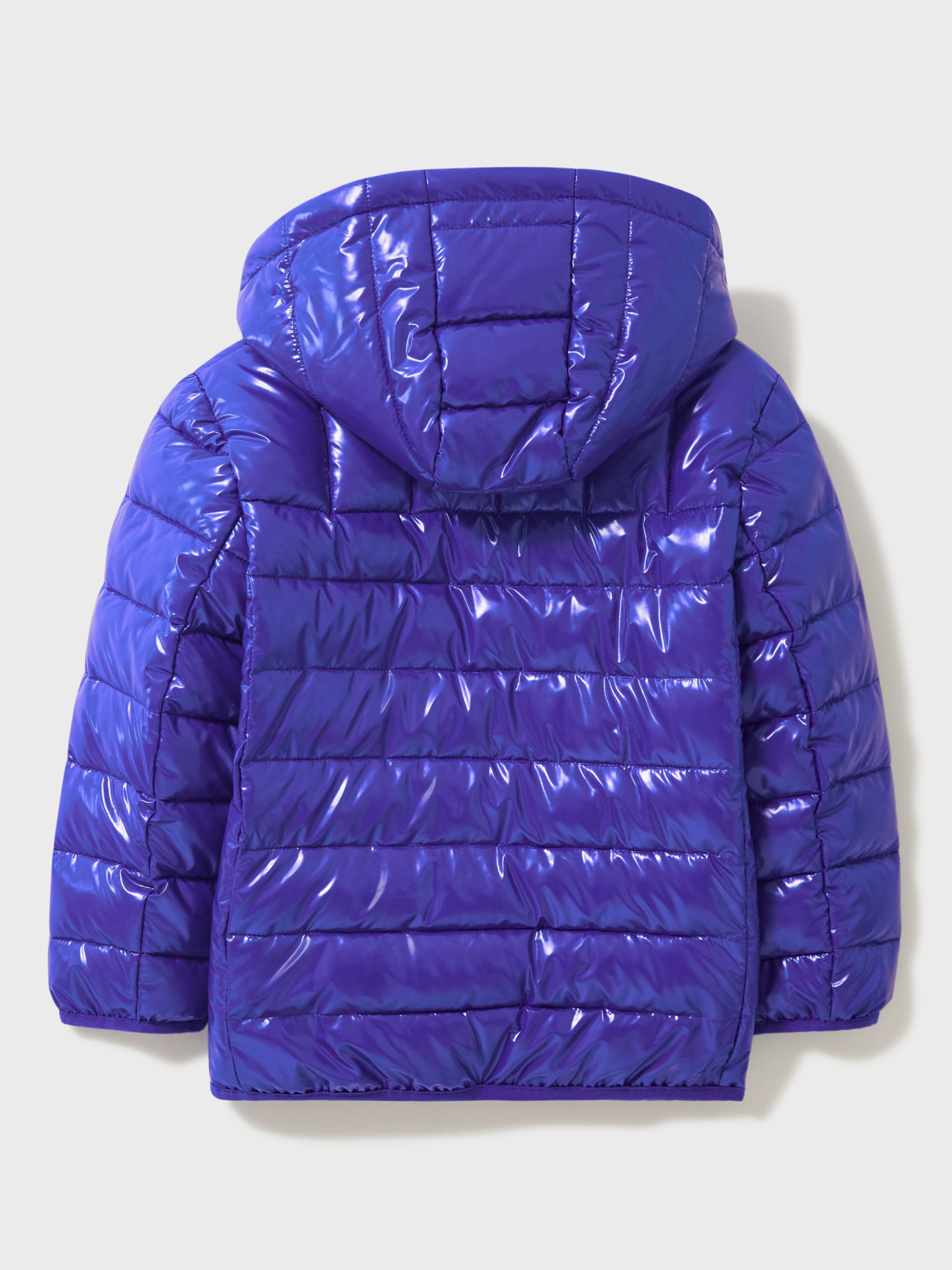 Crew Clothing Kids' Lightweight Lowther Padded Jacket, Blue at John ...