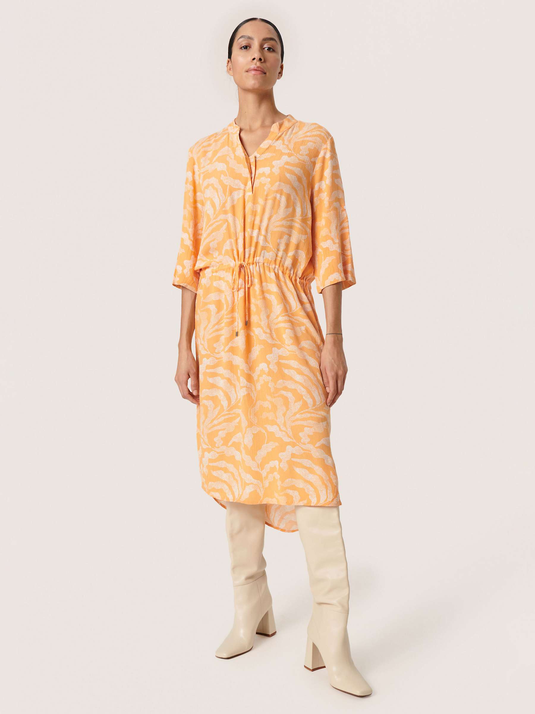 Buy Soaked In Luxury Zaya V-Neck Midi Dress Online at johnlewis.com