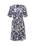 Soaked In Luxury Jaila Floral Shirt Dress, Sandshell, Sandshell