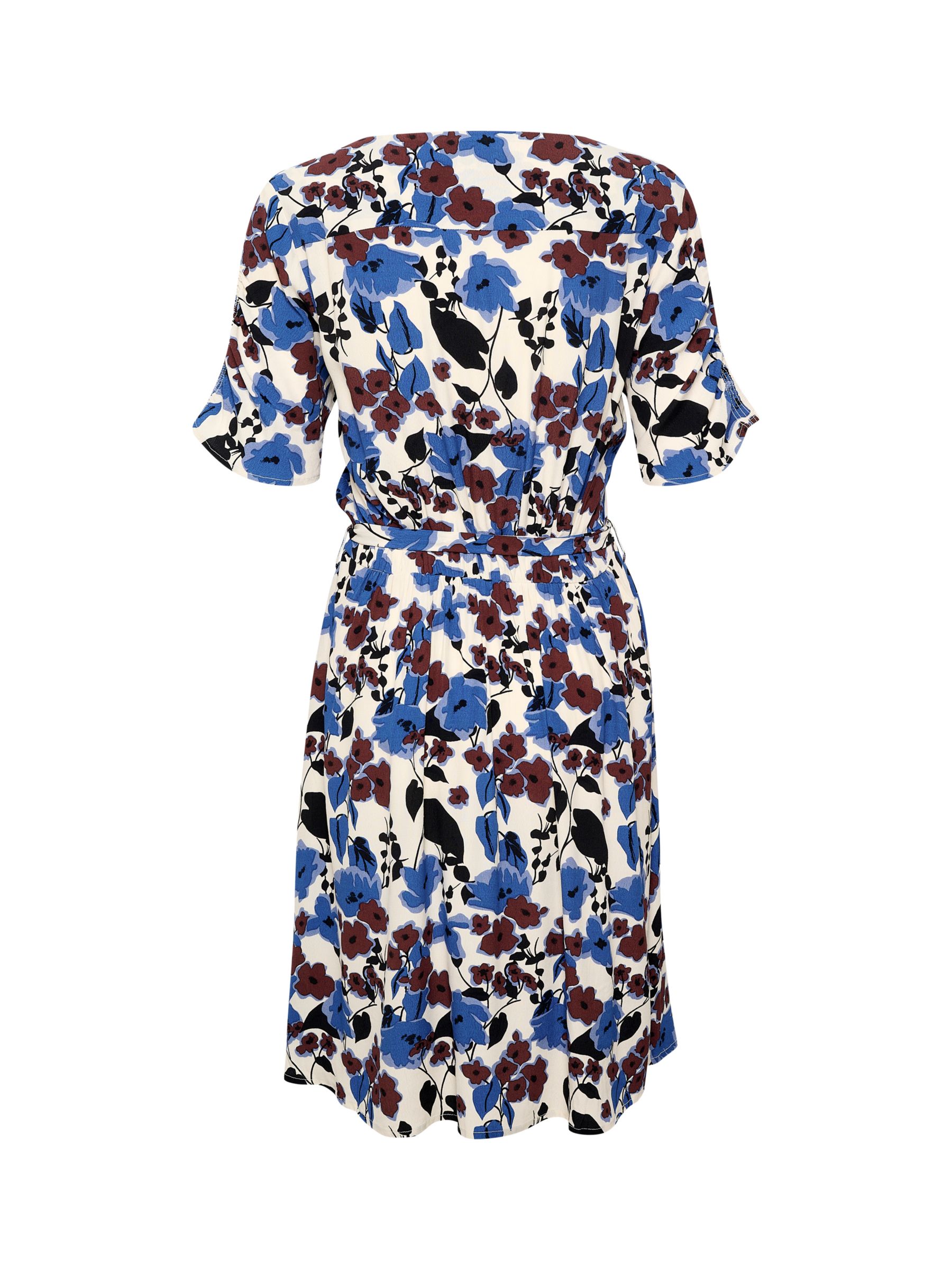 Buy Soaked In Luxury Jaila Floral Shirt Dress, Sandshell Online at johnlewis.com