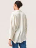 Soaked In Luxury Hela Plain Wide Sleeve Shirt, Whisper White, Whisper White