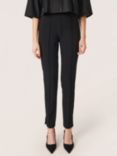 Soaked In Luxury Bea Slim Fit Trousers, Black