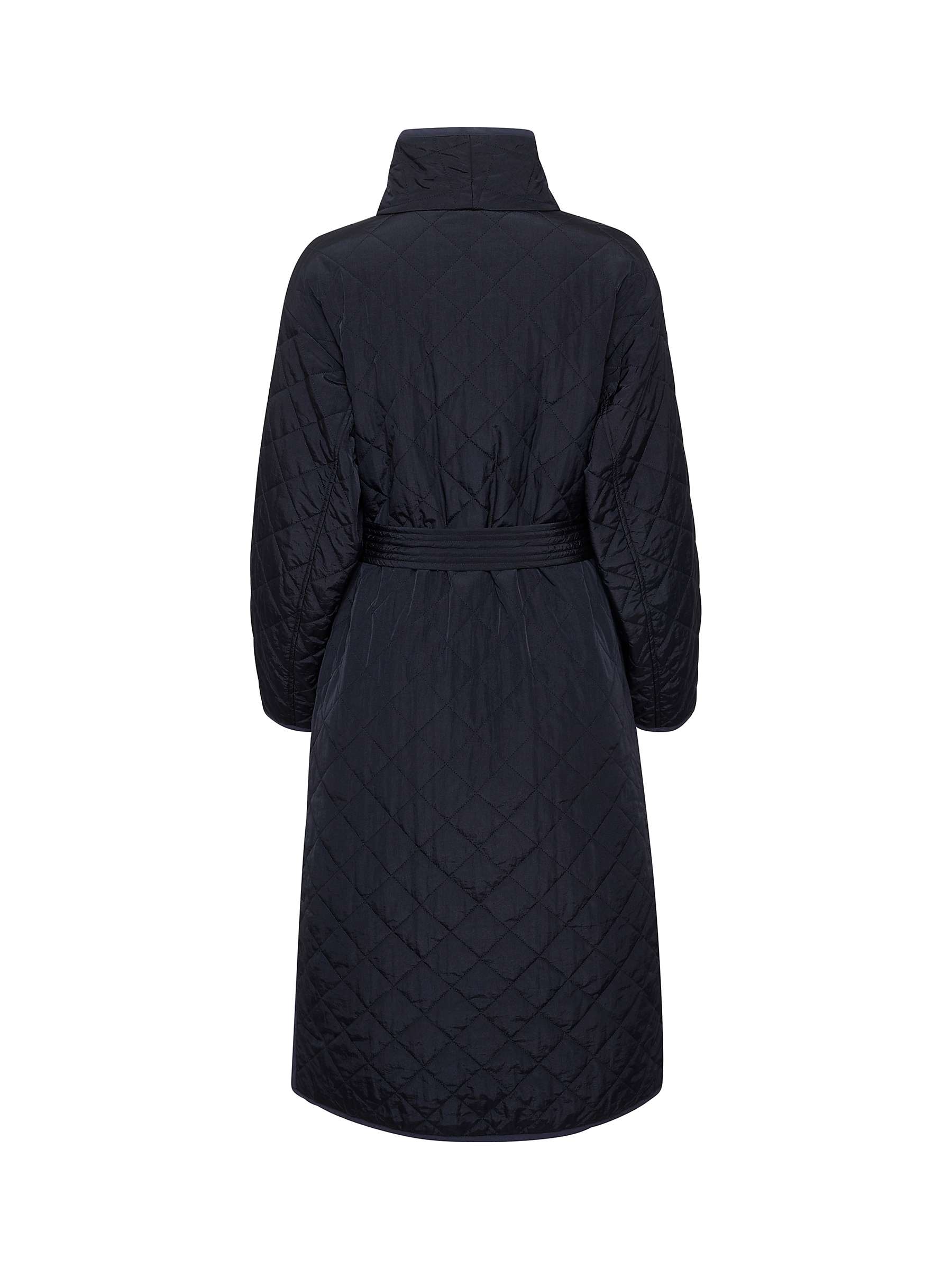 Buy Soaked In Luxury Umina Quilted Knee-Length Coat, Night Sky Online at johnlewis.com