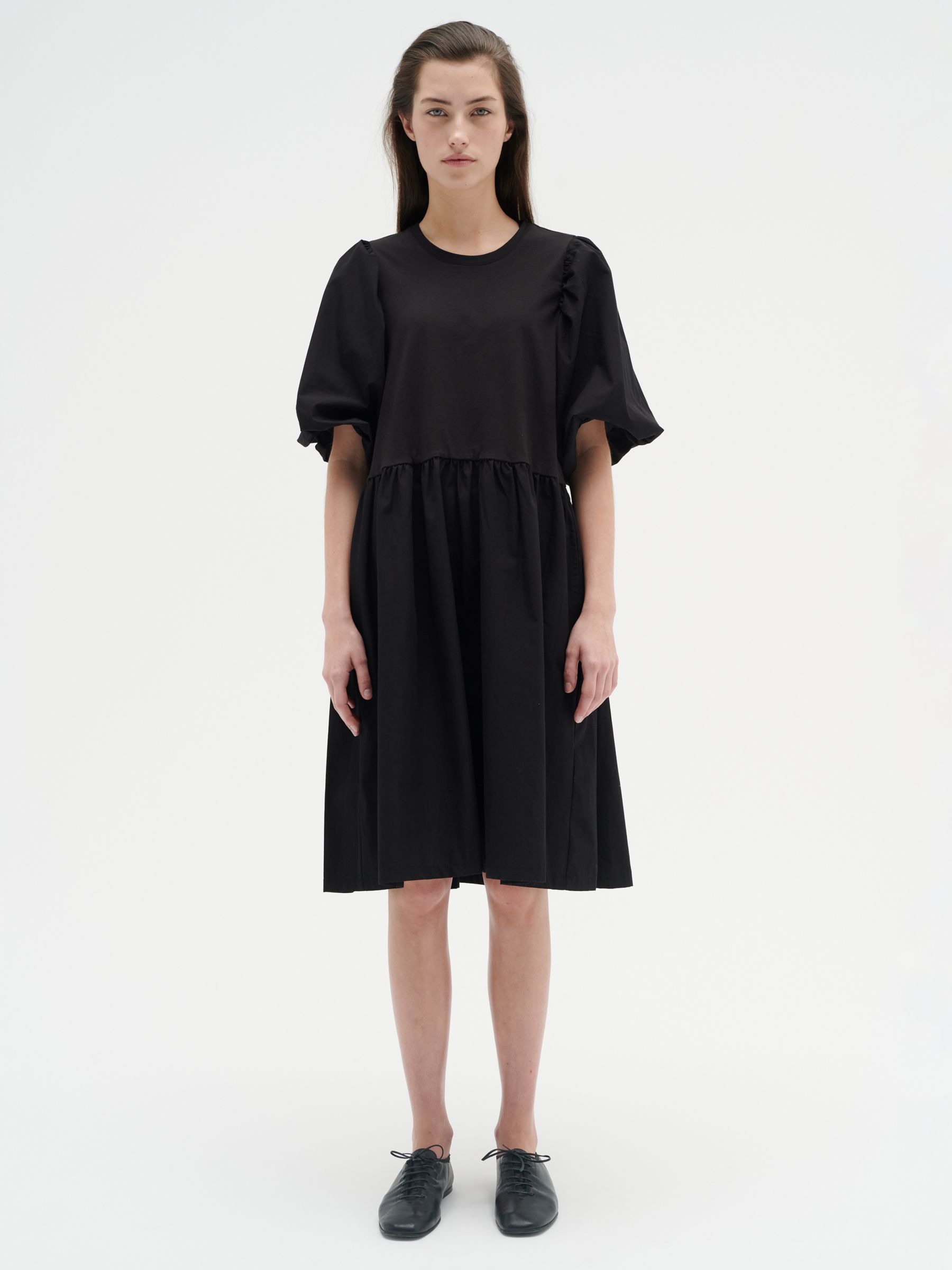 InWear Kisume Midi Dress, Black at John Lewis & Partners