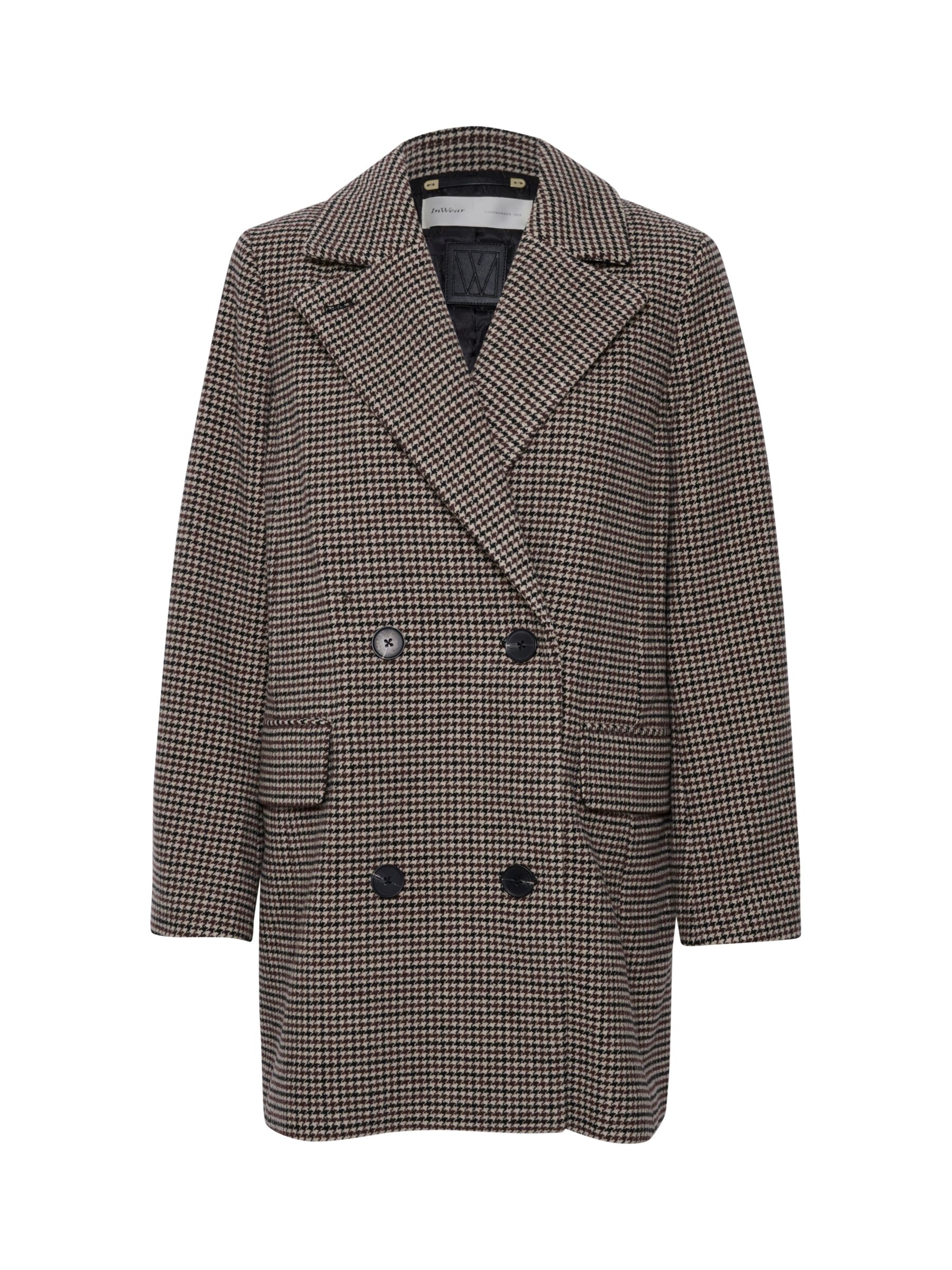 InWear Peyton Blazer Coat, Houndstooth Check at John Lewis & Partners