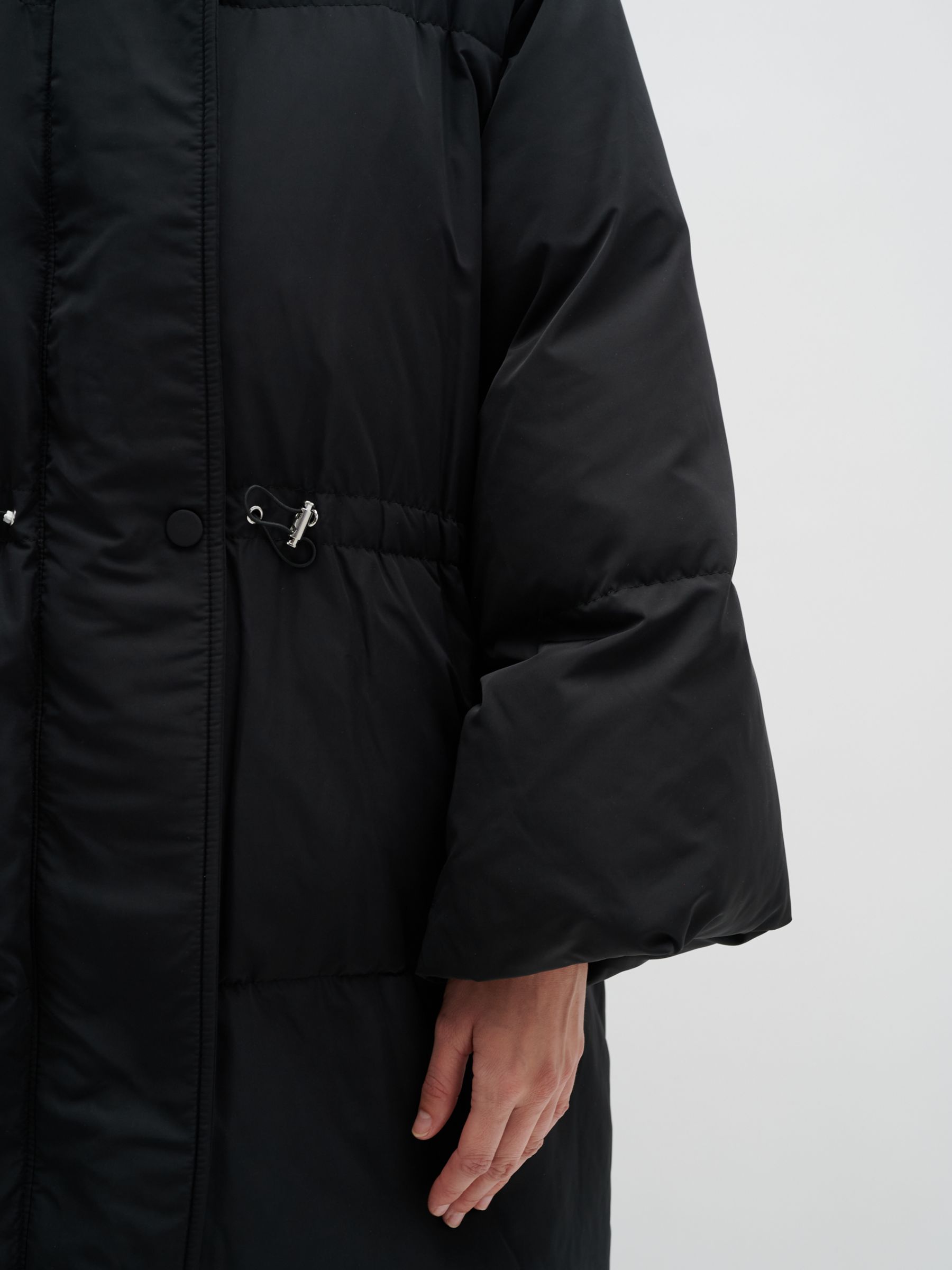 InWear Phyllys Long Puffer Coat, Black