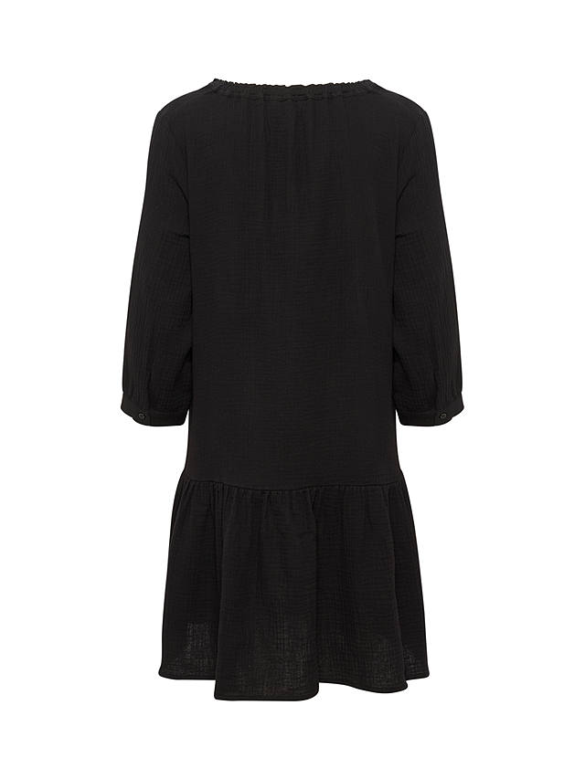 Part Two Oanna Long Sleeve Mini Dress, Black at John Lewis & Partners
