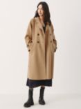 Part Two Christina Wool Blend Trench Coat