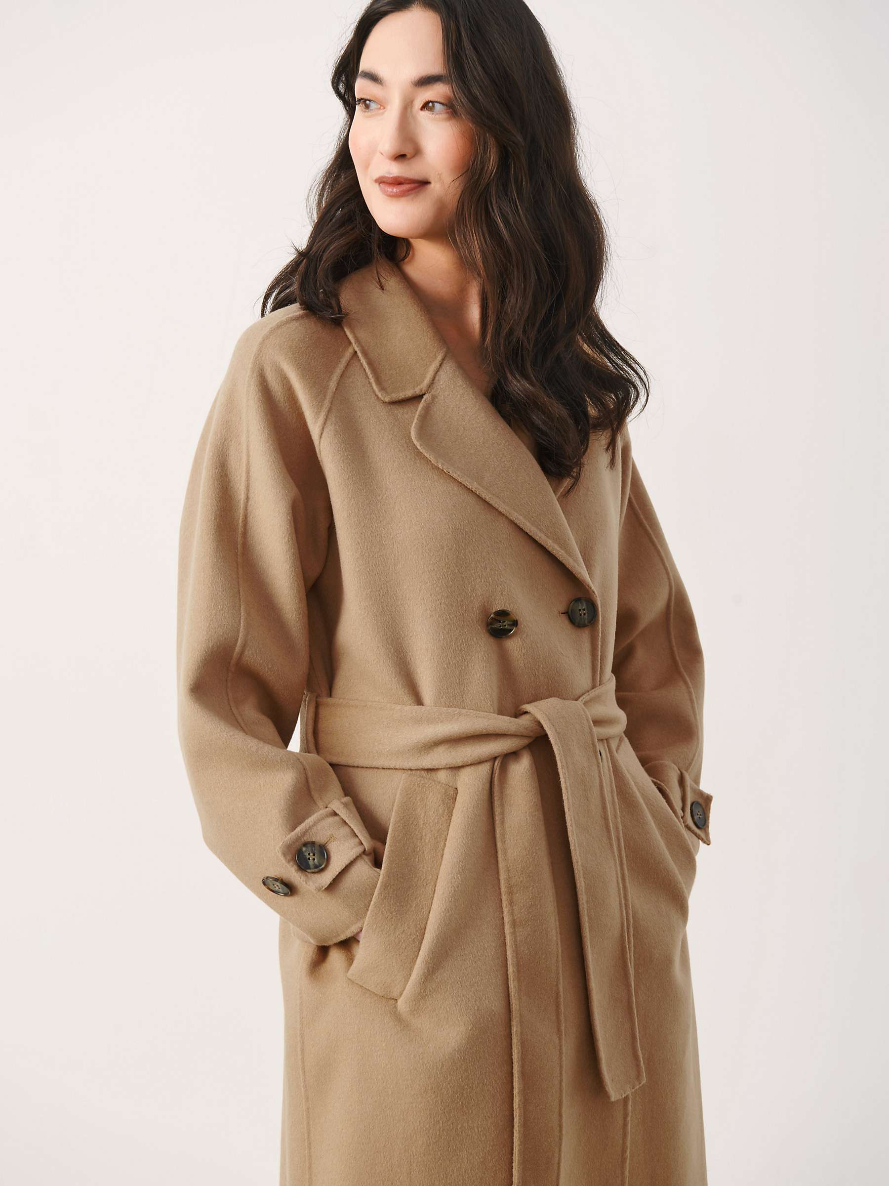 Buy Part Two Christina Wool Blend Trench Coat Online at johnlewis.com