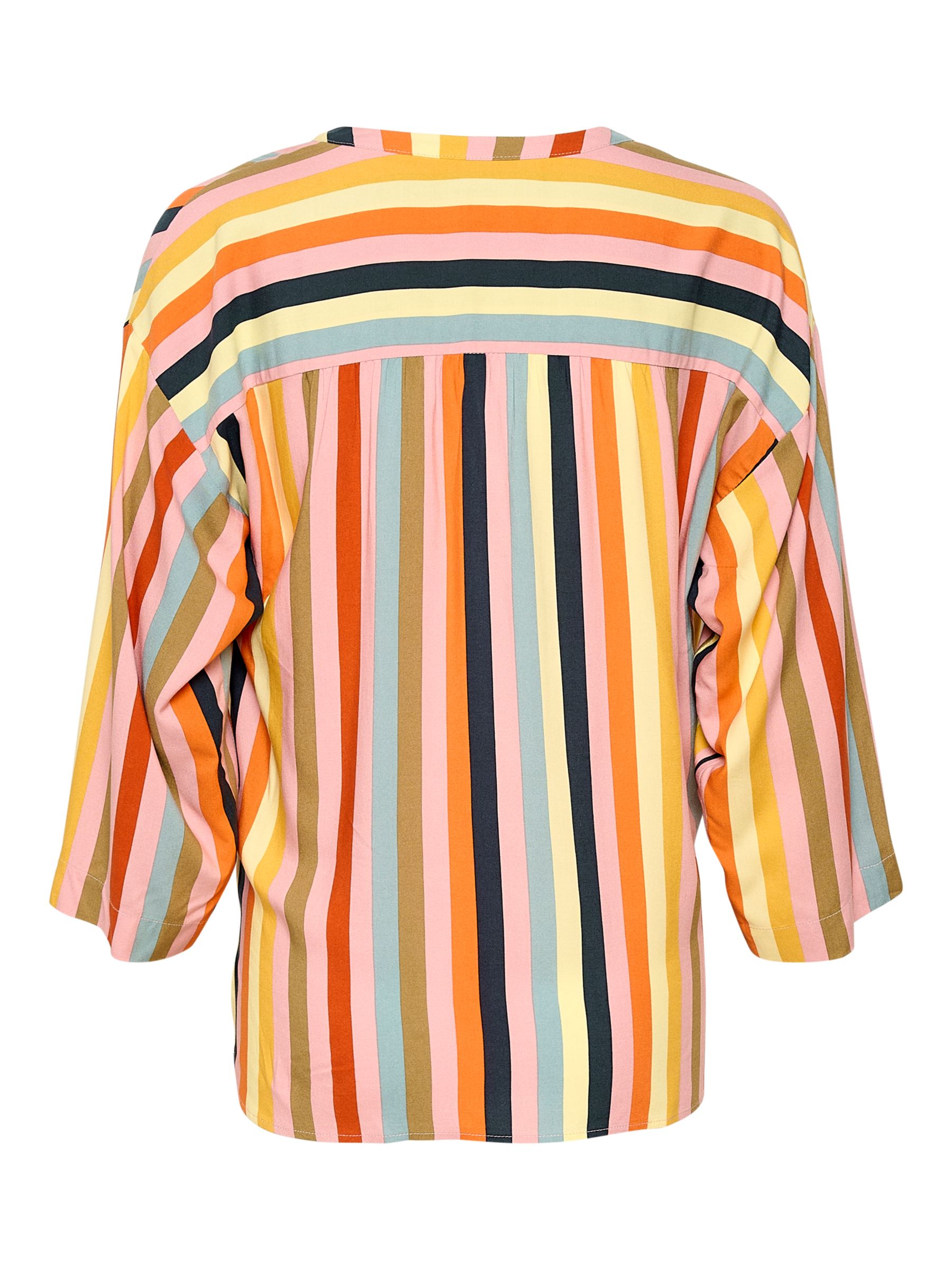 Buy Part Two Bjarkan Stripe Blouse, Multistripe Online at johnlewis.com