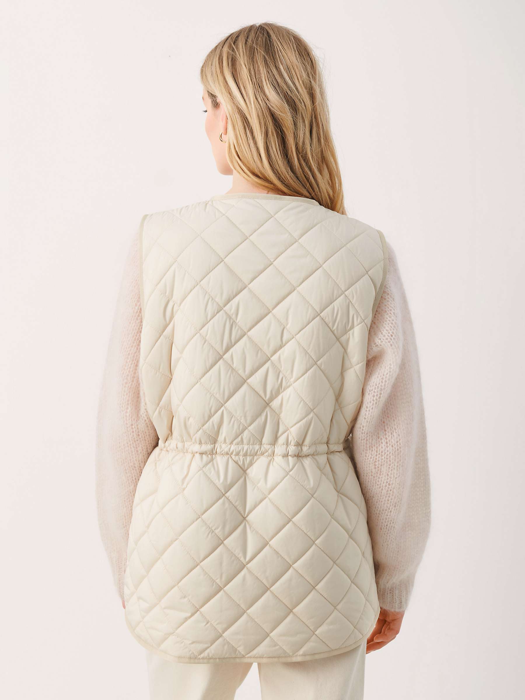 Buy Part Two Caris Quilted Gilet, Castle Wall Online at johnlewis.com