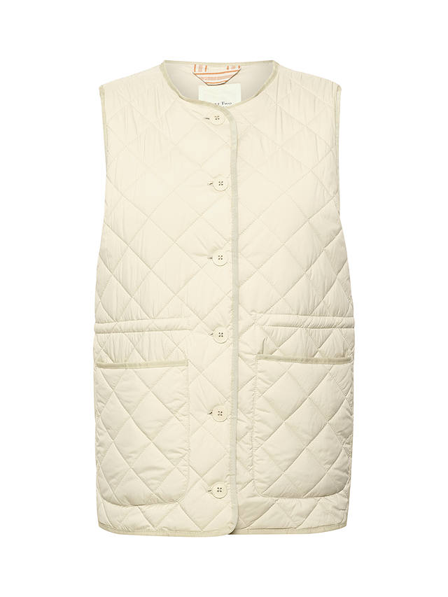 Part Two Caris Quilted Gilet, Castle Wall