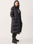 Part Two Caitlin Long Puffer Coat, Dark Navy