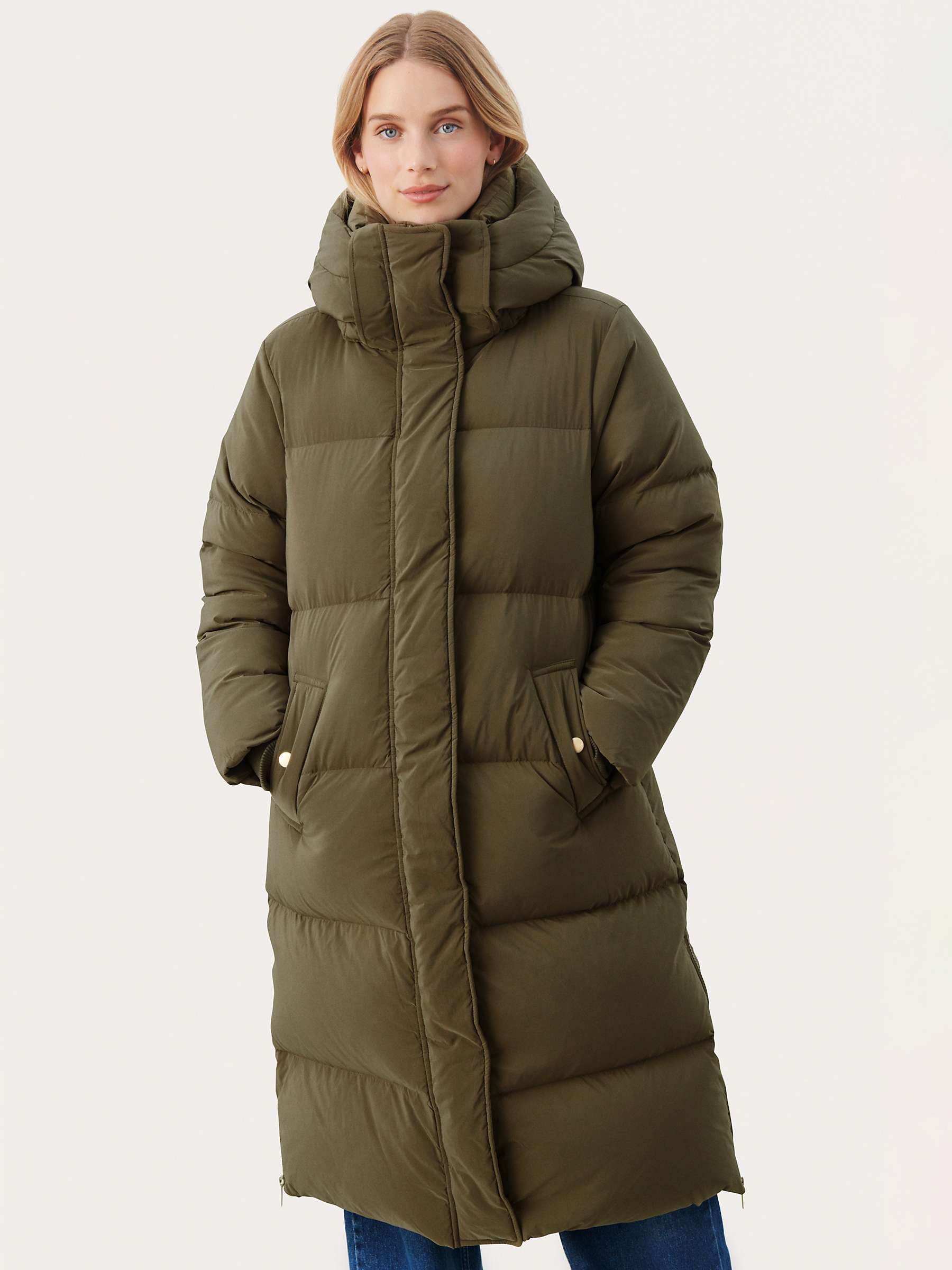 Buy Part Two Storma Longline Puffer Coat, Capers Online at johnlewis.com
