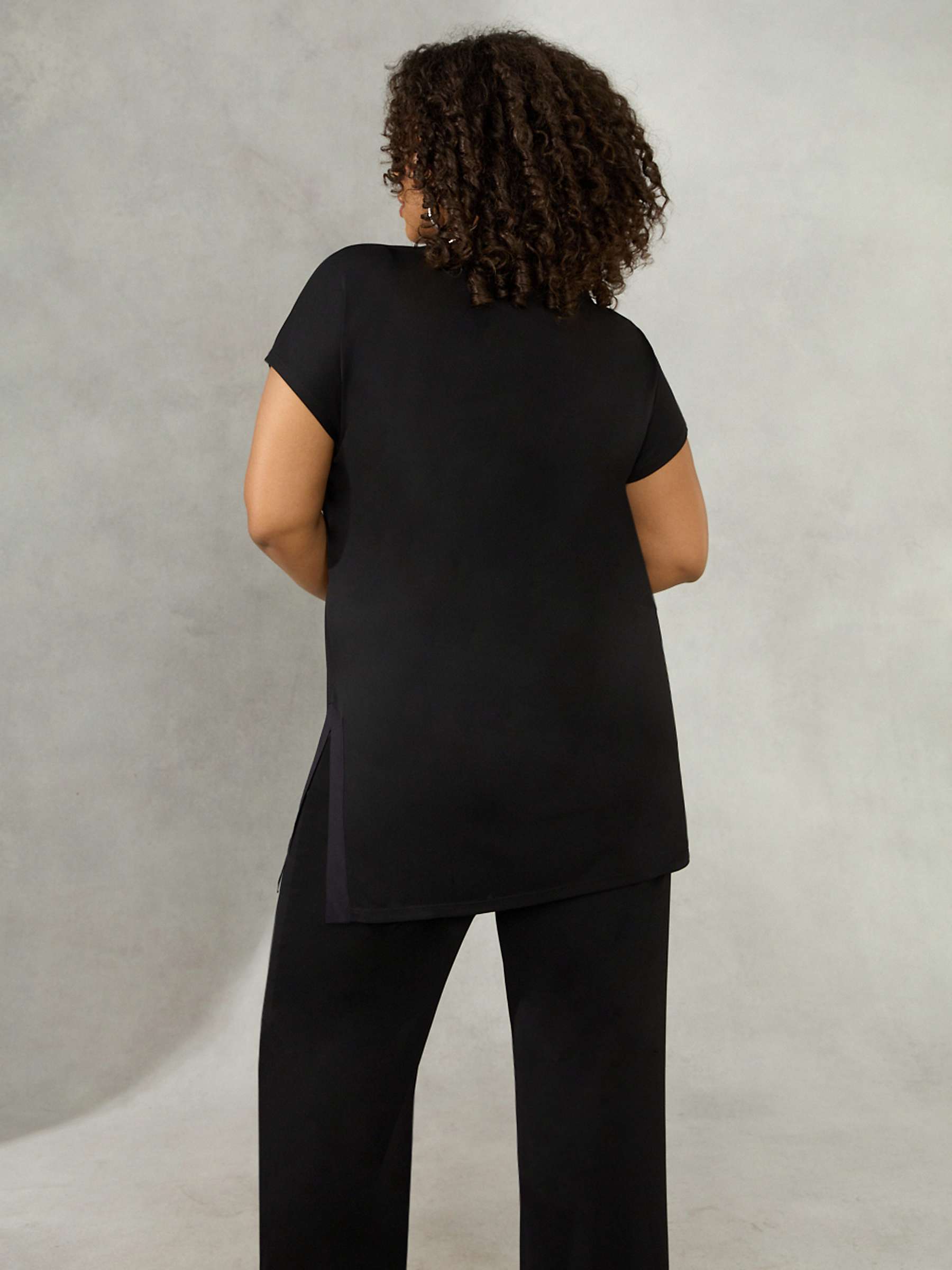 Buy Live Unlimited Curve Bootleg Trousers, Black Online at johnlewis.com