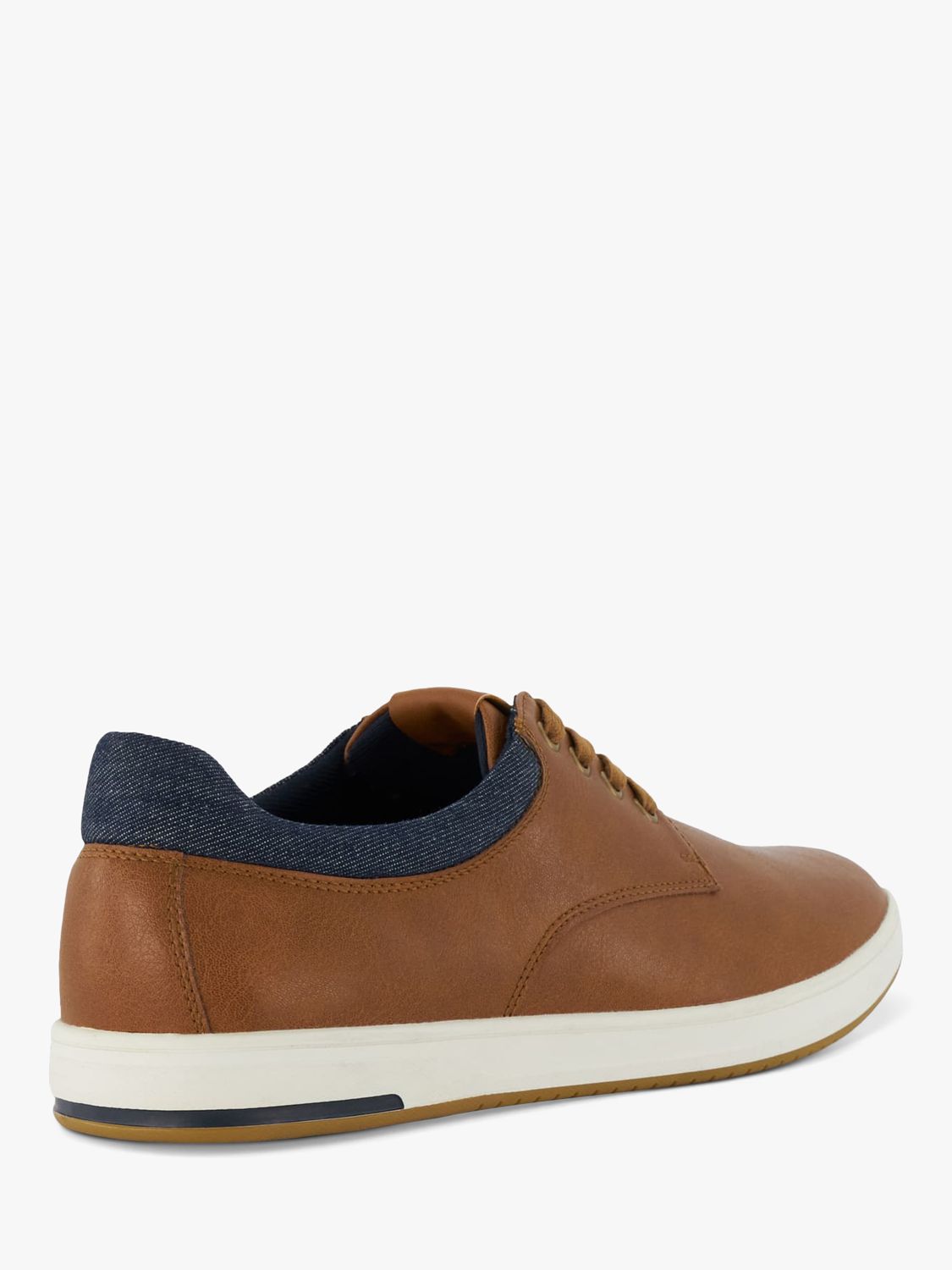 Dune Trippedd Cup Sole Trainers, Tan at John Lewis & Partners