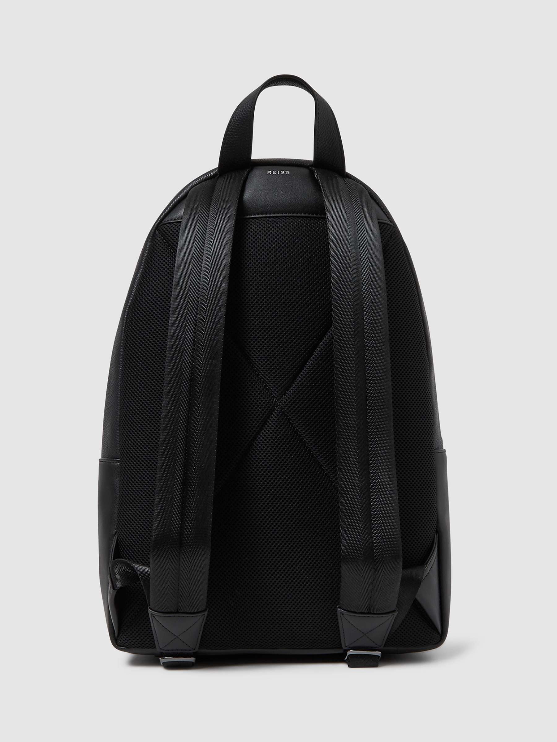 Buy Reiss Drew Leather Backpack Online at johnlewis.com