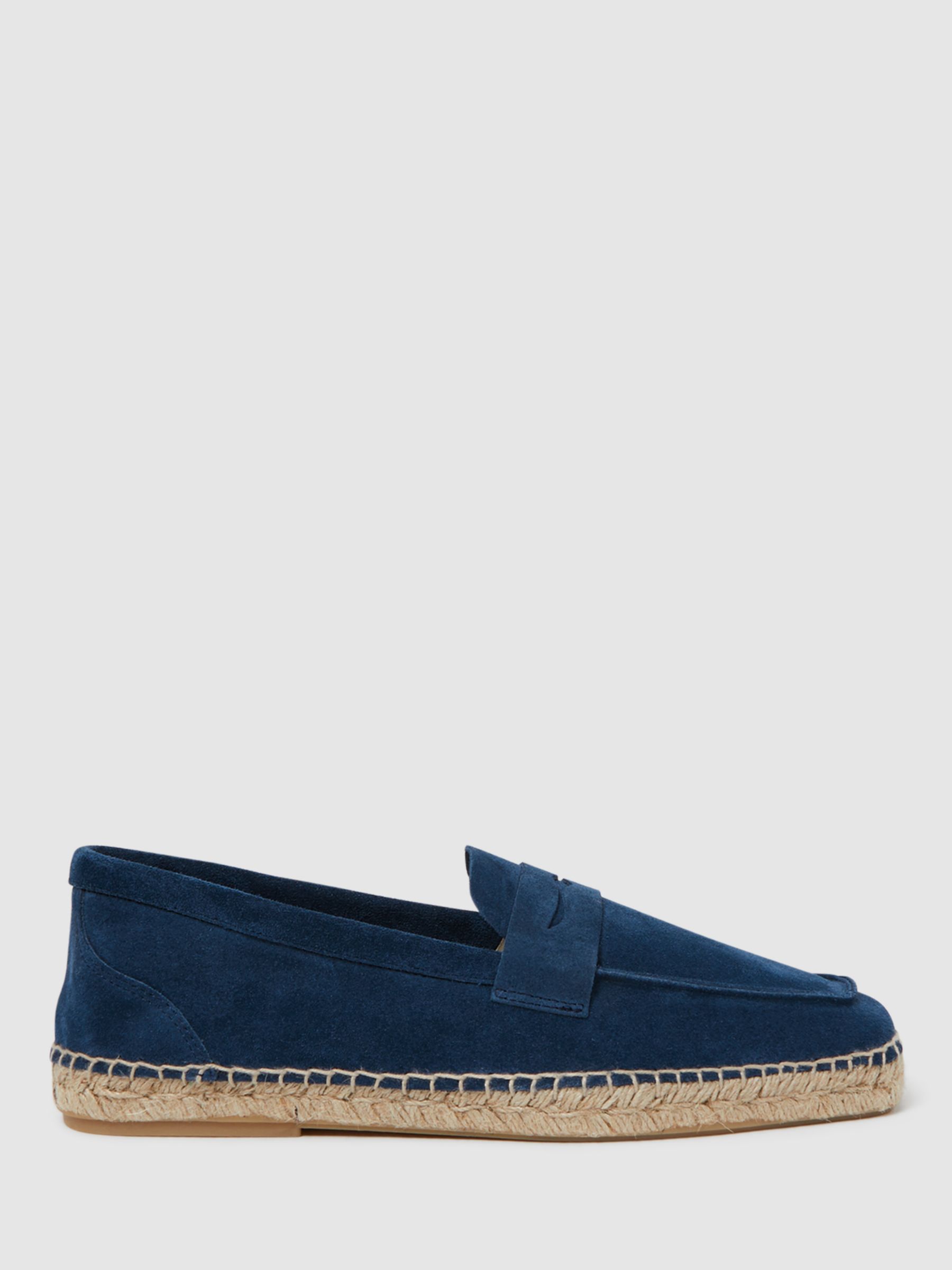 Reiss Suede Leather Espadrilles