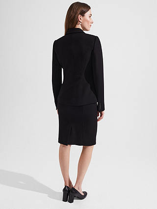 Hobbs Charley Contemporary Suit Jacket, Black
