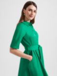 Hobbs Tyra Shirt Dress, Green