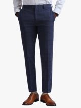 Charles Tyrwhitt Natural Stretch Twill Suit Trousers, Black, 32S