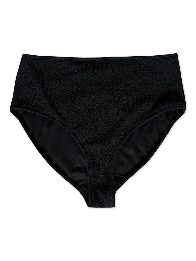 Albaray Ribbed Bikini Bottoms, Black