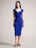 Ted Baker Alixis Ribbed Bodycon Knit Midi Dress