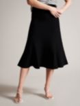 Ted Baker Oliviay A Line Knitted Midi Skirt, Black, Black