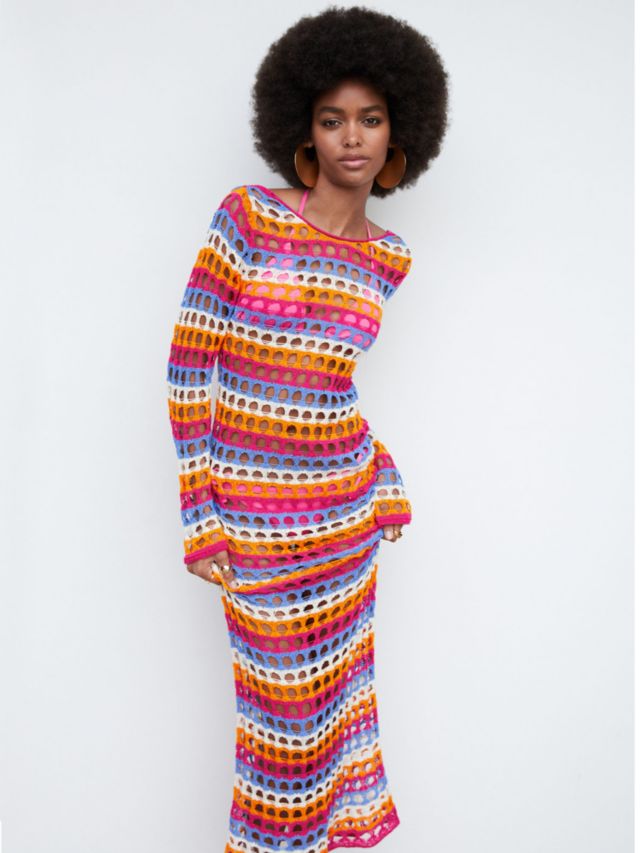 Stripe beach dress sale