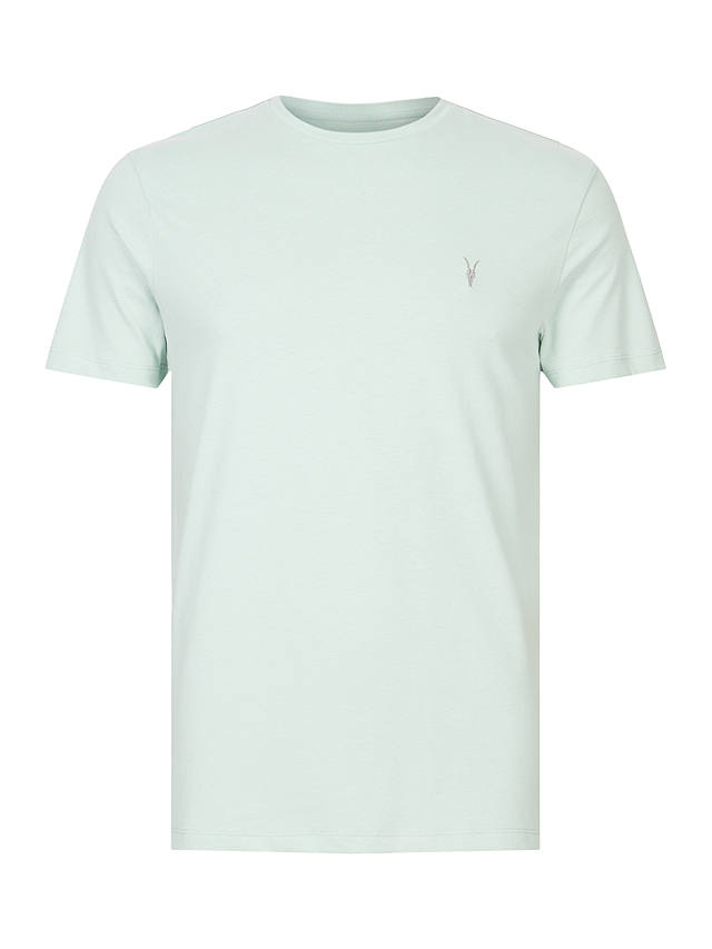 AllSaints Brace Crew Neck T-Shirt, Calcite Green