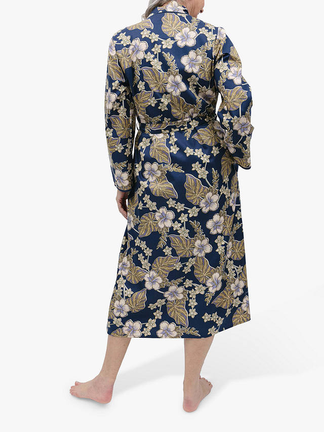 Nora Rose by Cyberjammies Winnie Floral Dressing Gown, Blue