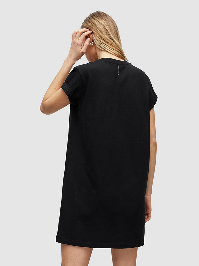 AllSaints Anna Mini T-Shirt Dress, Black