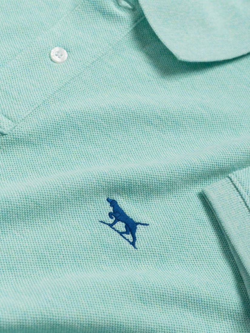 Rodd & Gunn Gunn Short Sleeve Polo Shirt, Mint at John Lewis & Partners