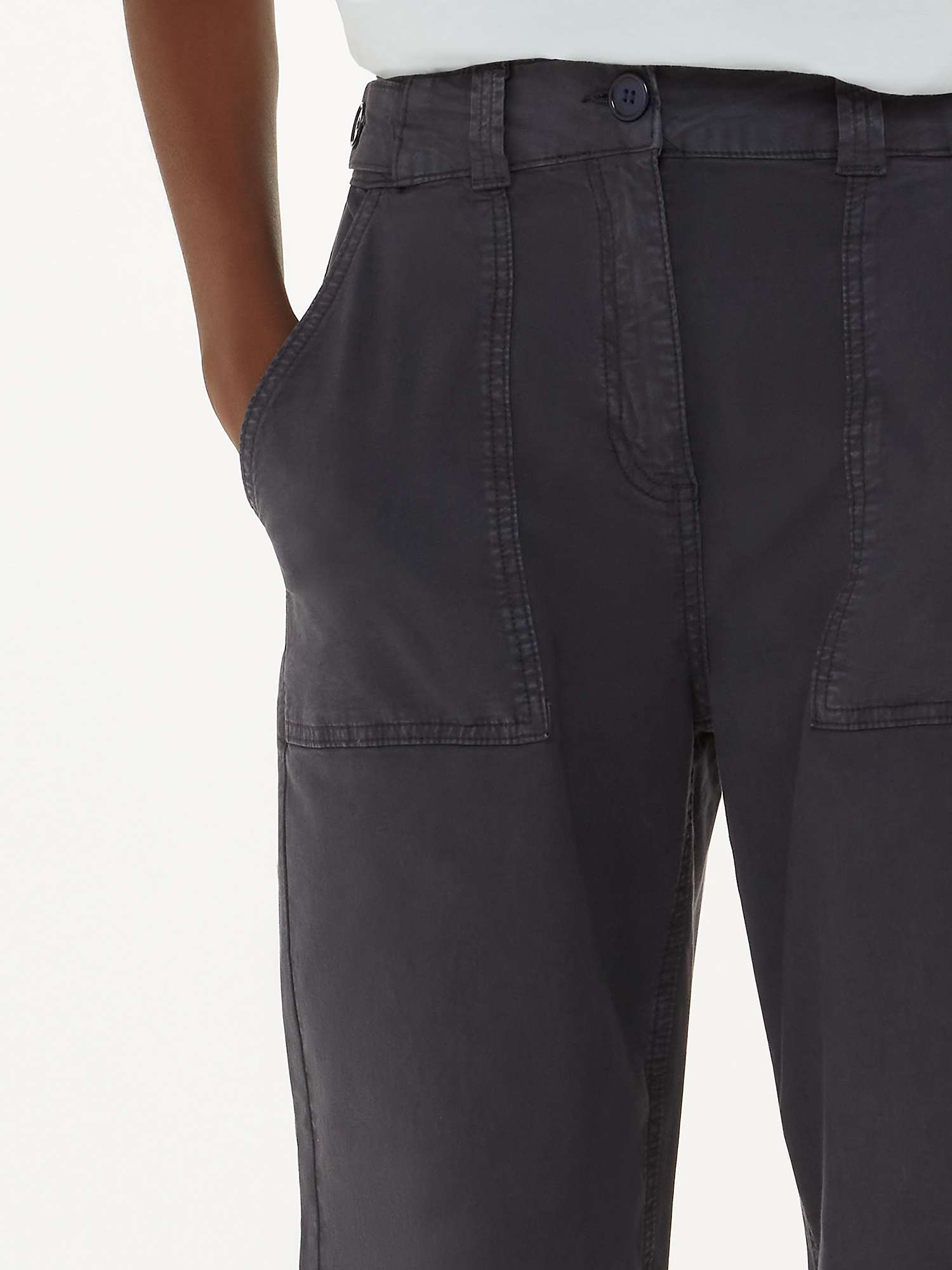 Buy Whistles Alice Pocket Detail Casual Trousers Online at johnlewis.com
