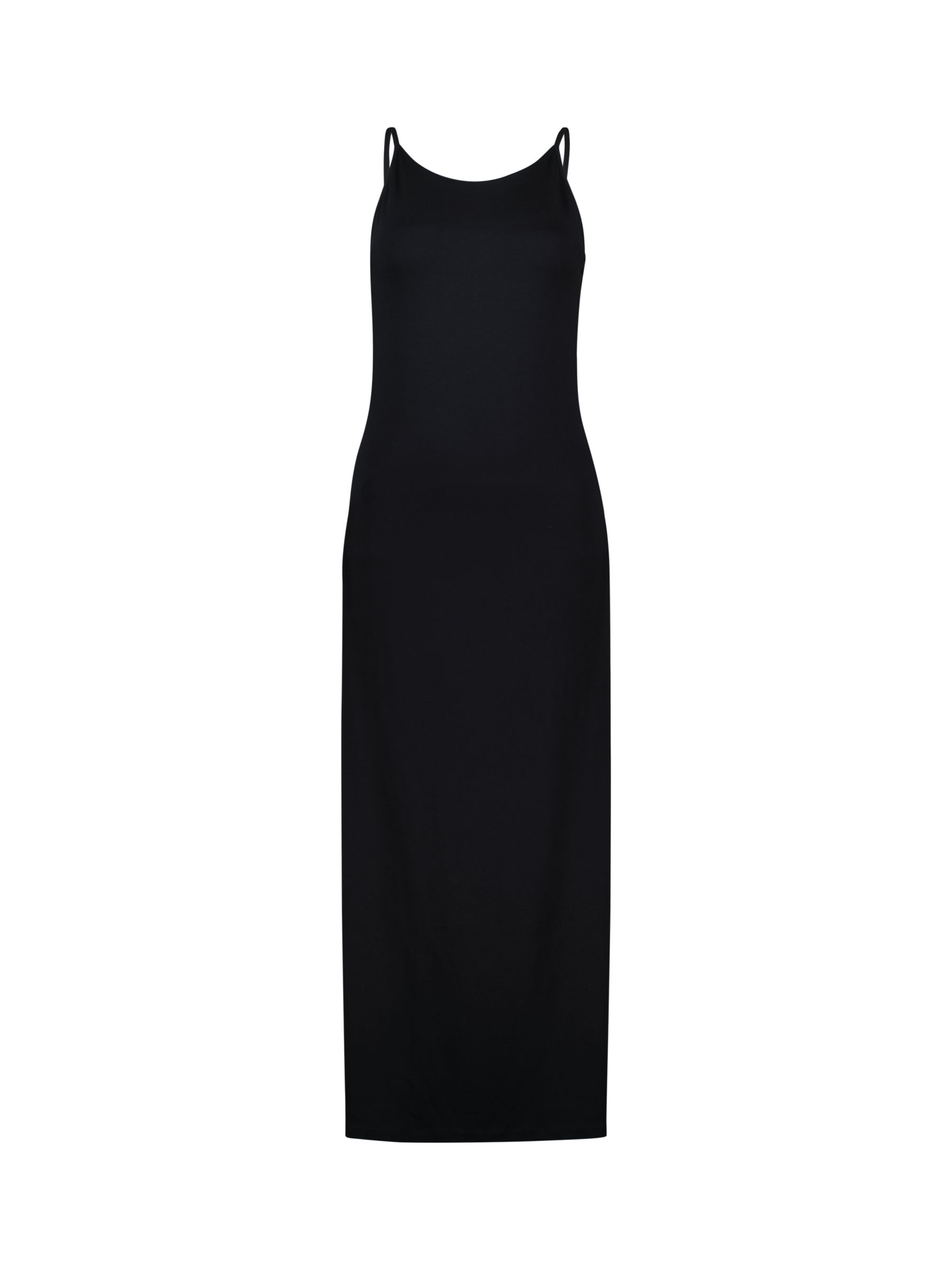 Baukjen Wren Jersey Dress, Caviar Black at John Lewis & Partners