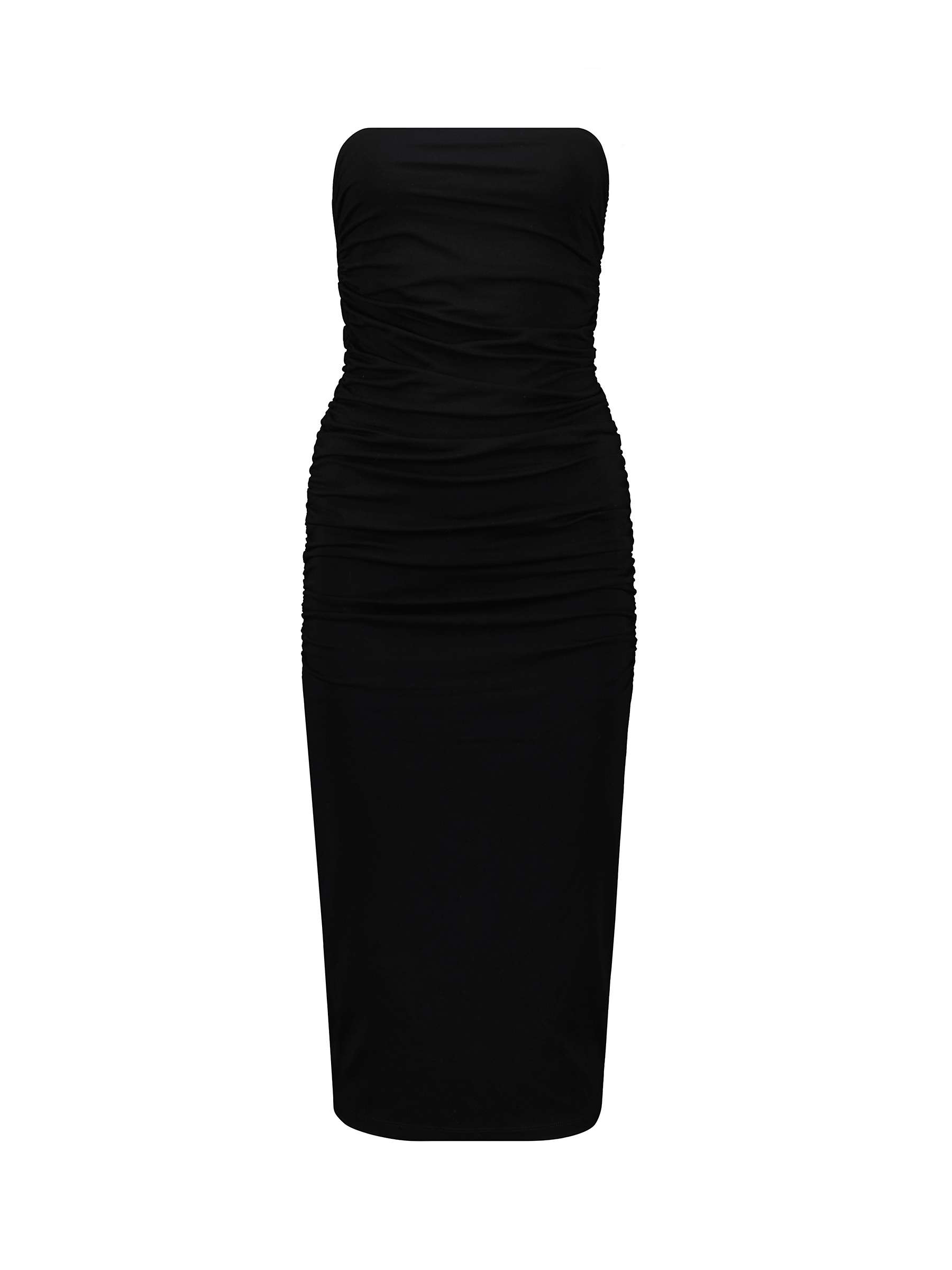 Buy Baukjen Rayne Midi Dress, Caviar Black Online at johnlewis.com