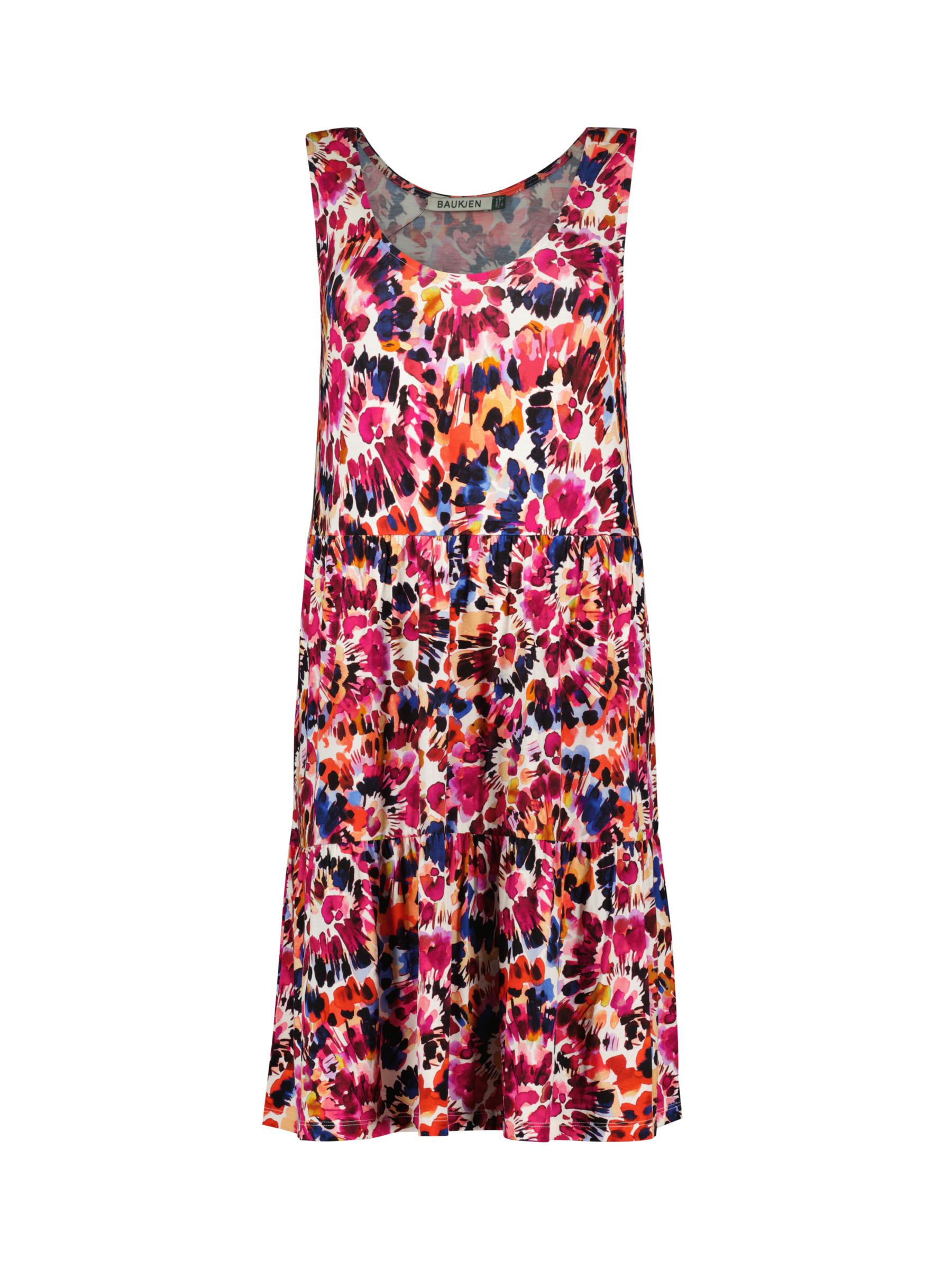 Buy Baukjen Eloise Watercolour Print Dress, Multi Online at johnlewis.com