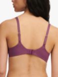 Chantelle Orangerie Dream Plunge T-Shirt Bra, Tannin Purple