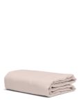 Bedfolk 100% Linen Standard Fitted Sheets, Rose