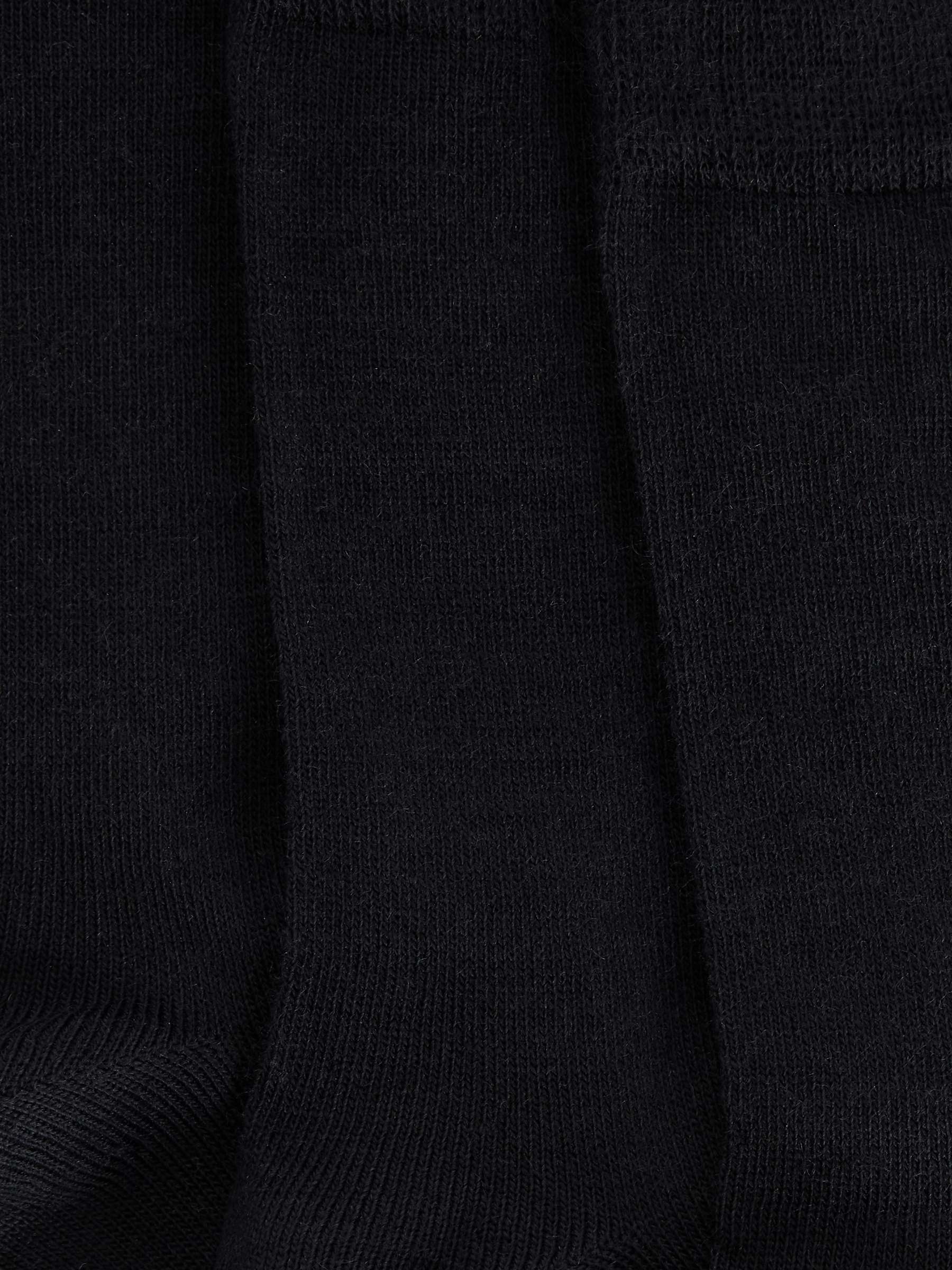 Buy John Lewis Merino Wool Mix Ankle Socks, Pack of 2 Online at johnlewis.com