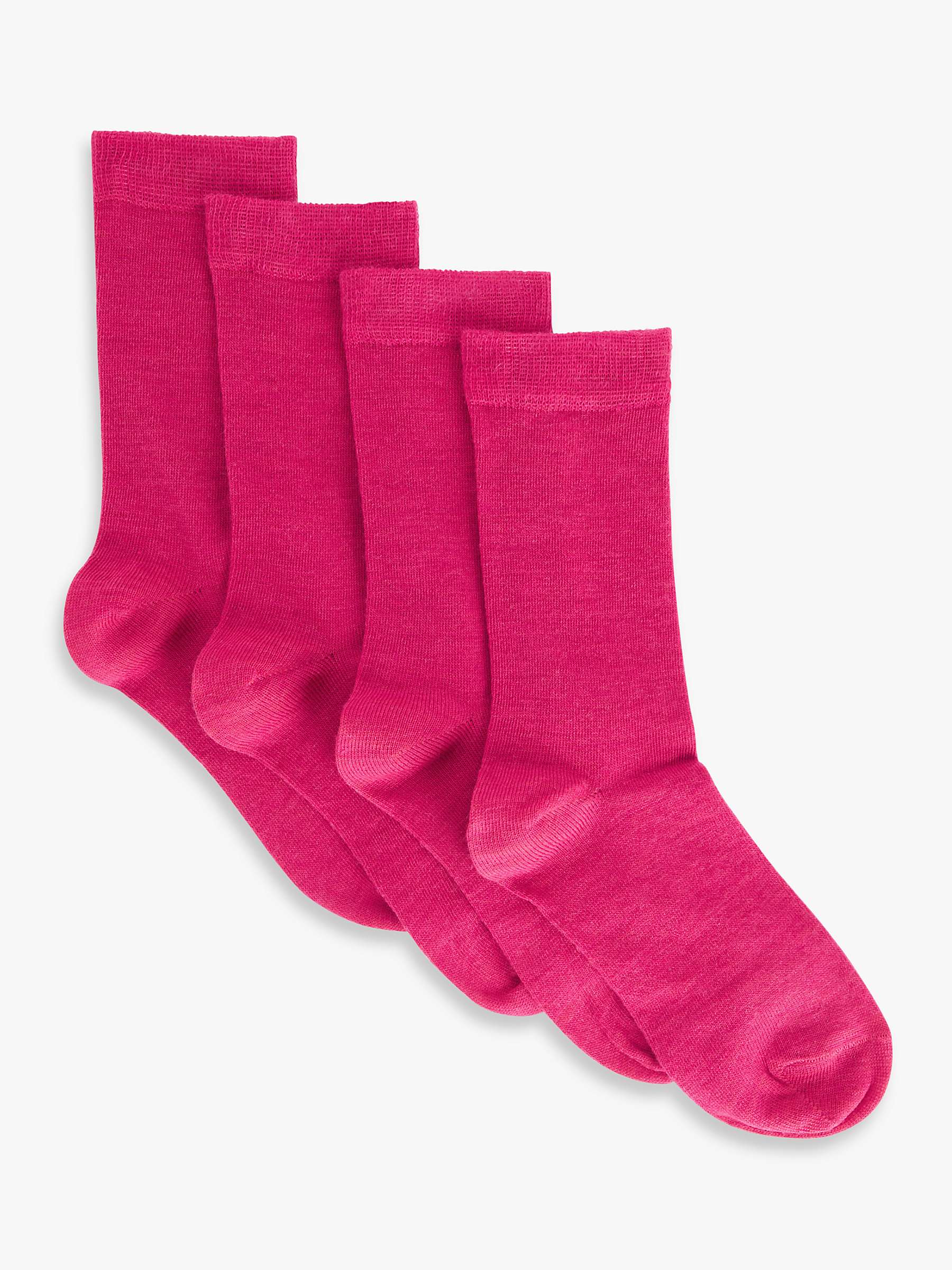 Buy John Lewis Merino Wool Mix Ankle Socks, Pack of 2 Online at johnlewis.com